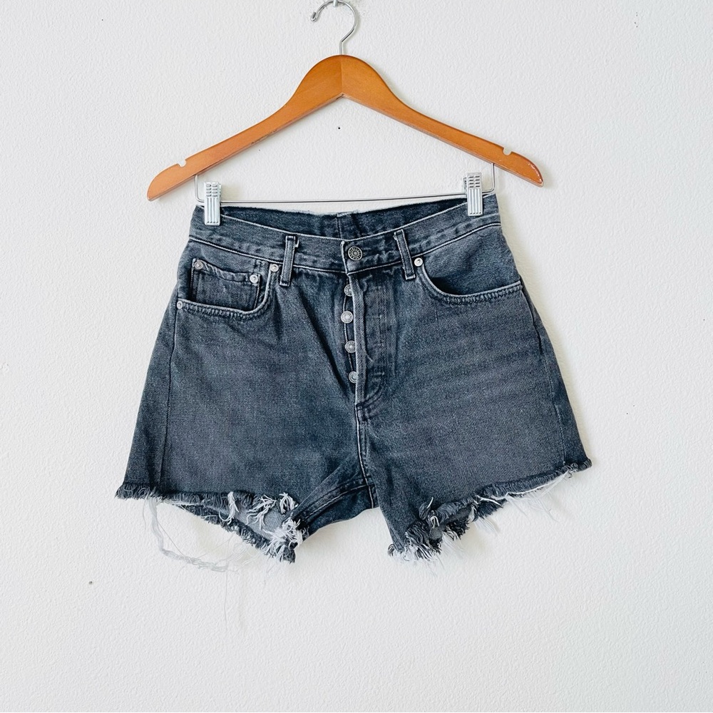 Agolde SIZE 26 Micah Boyfriend Shorts in Helix